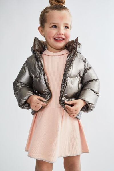 Canada House Kapüşonlu Kız Bebek Mont