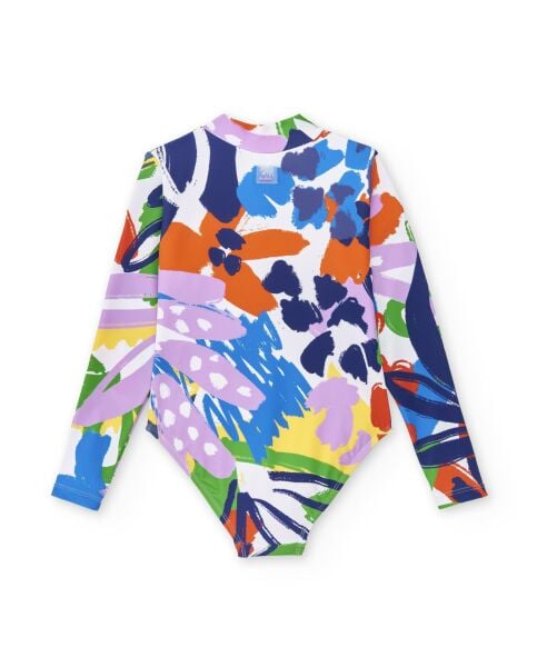 Tuc Tuc Uzun Kollu Kız Çocuk  Mayo