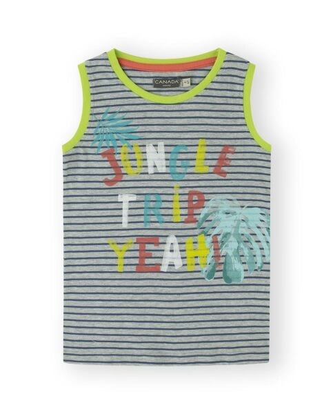 Canada House Erkek Çocuk Kolsuz T-shirt