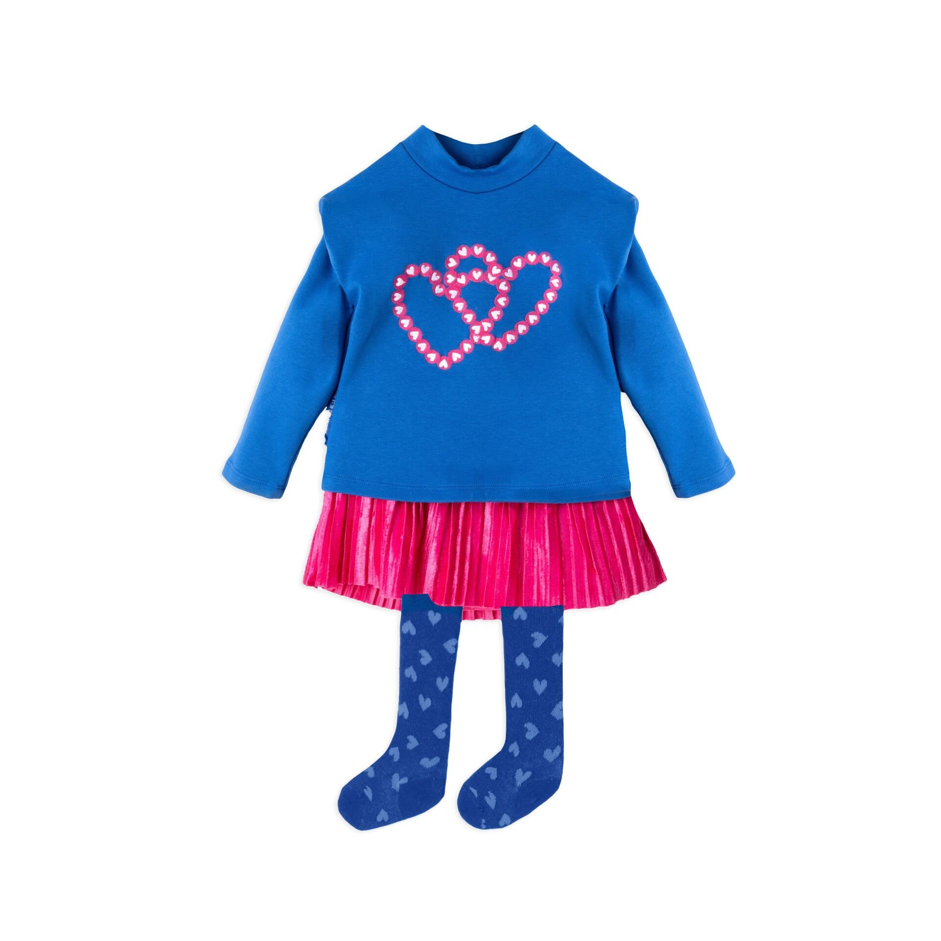 Agatha Ruiz de la Prada 3lü Bluz - Etek - Çorap Set