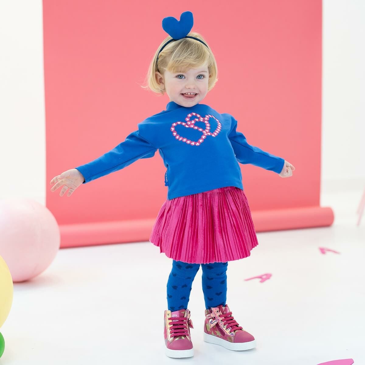 Agatha Ruiz de la Prada 3lü Bluz - Etek - Çorap Set