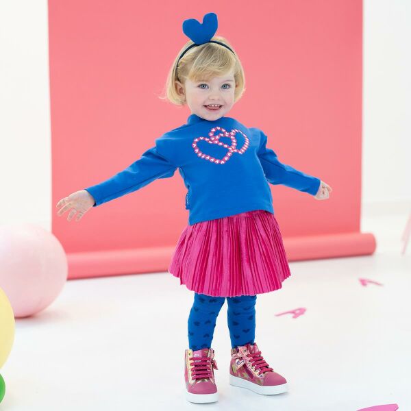 Agatha Ruiz de la Prada 3lü Bluz - Etek - Çorap Set