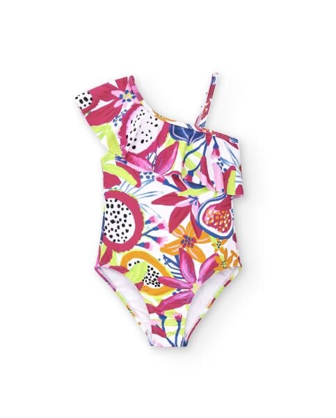 Tuc Tuc Fırfırlı Kız Çocuk Mayo