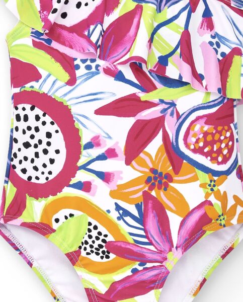 Tuc Tuc Fırfırlı Kız Çocuk Mayo