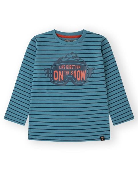 Canada House Çizgili Erkek Çocuk T-shirt