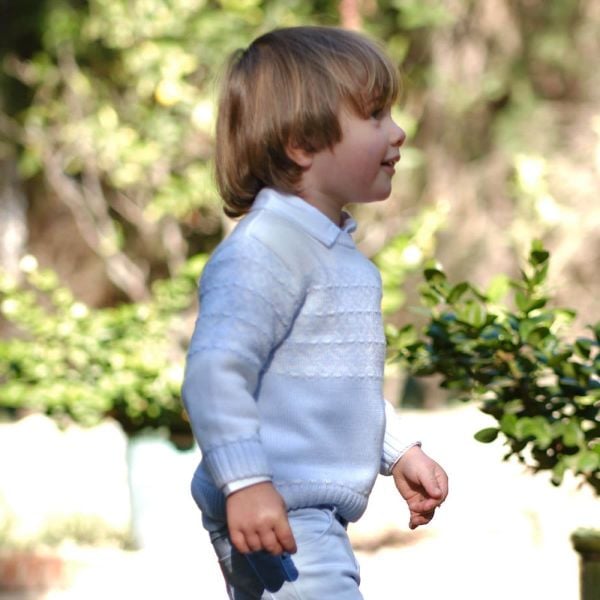 Tutto Piccolo Mavi Desenli Kazak