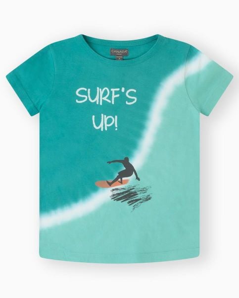 Canada House Sörf Temalı Erkek Çocuk T-shirt