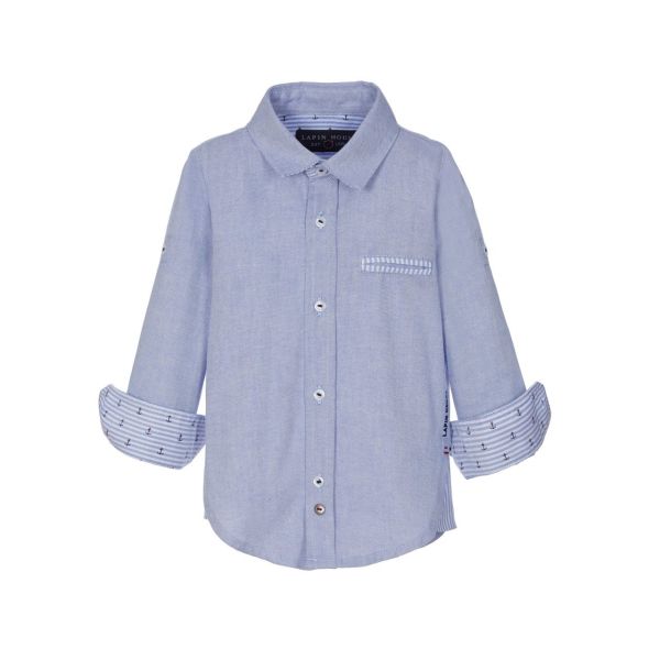 Denizci Temalı 2li Erkek Çocuk Gömlek Şort Set